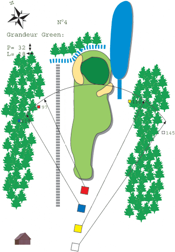 Trou N°3 Parcours A Golf de Bitche