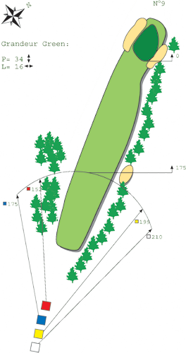 Trou N°8 Parcours A Golf de Bitche