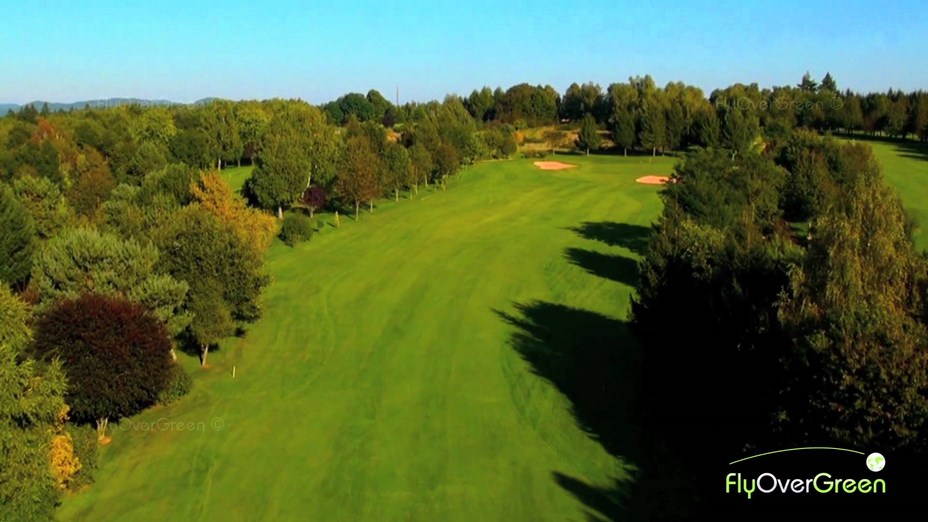 Parcours B trou 2 du Golf de Bitche